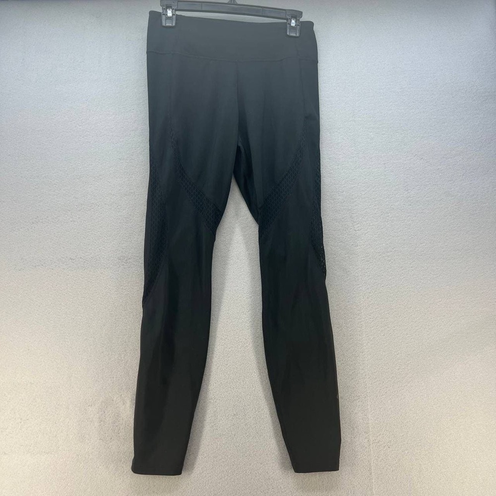 Nike Dri Fit Leggings Mesh Women's Size Medium Black